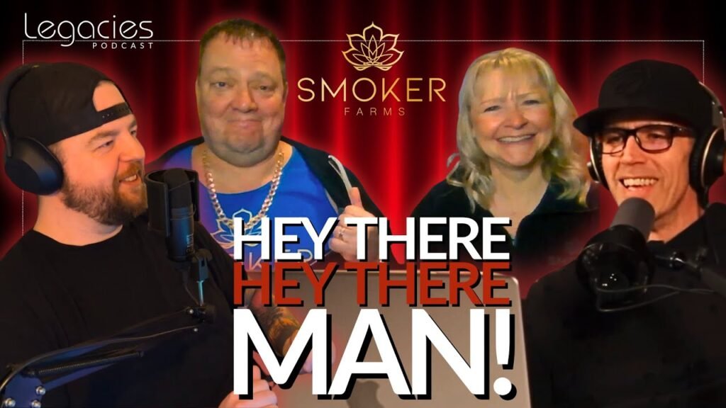 Alt: Jeff and Sheri Aubin of Smoker Farms on Legacies Podcast Episode 1, discussing legacy-to-legal cannabis transition.