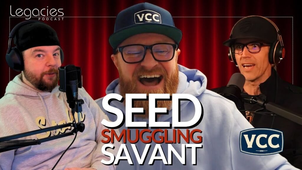 Kyp Rowe, VP of Brand Development at Victoria Cannabis Company, speaking about seed culture on Legacies Podcast Episode 2.