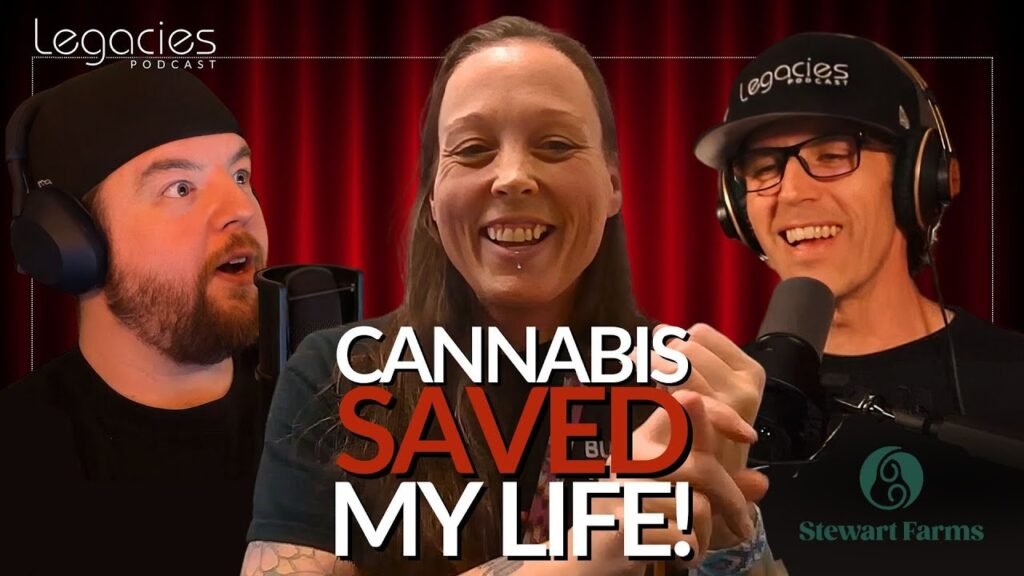 Genevieve Newton, Director of Cultivation at Stewart Farms, speaking about cannabis and health on Legacies Podcast Episode 5.
